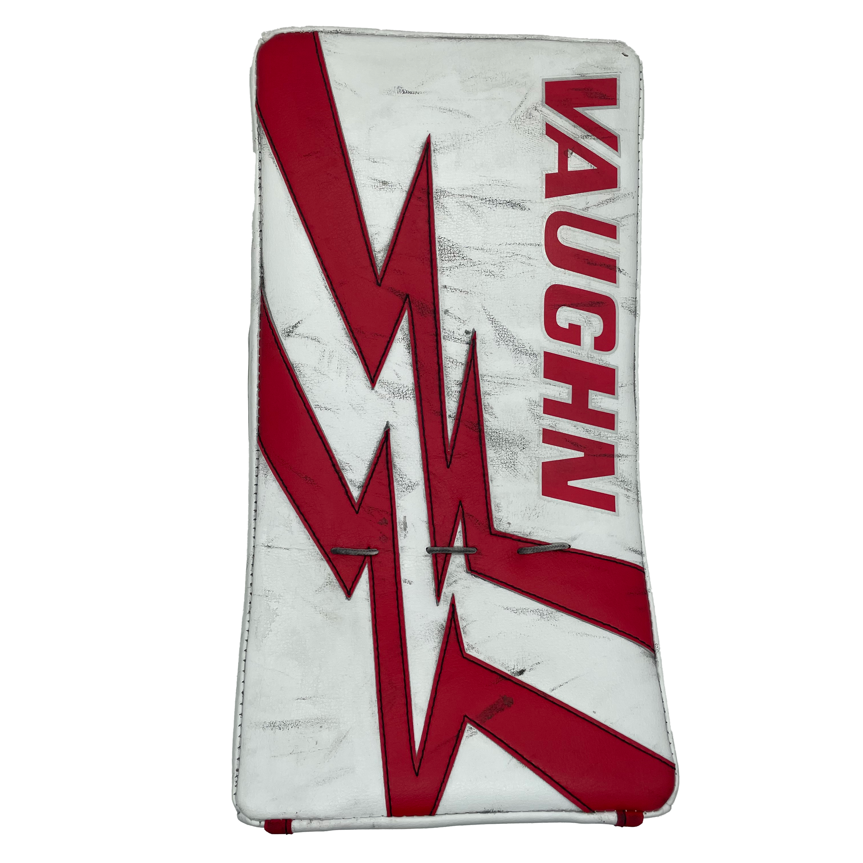Vaughn Velocity V9 - Bloqueur de gardien de but Pro Stock d'occasion (blanc/rouge)